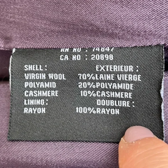 Andrew Marc wool pea coat - Picture 4 of 4